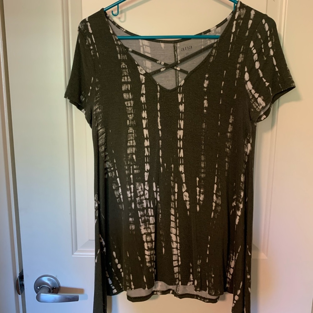 Ana cross front blouse